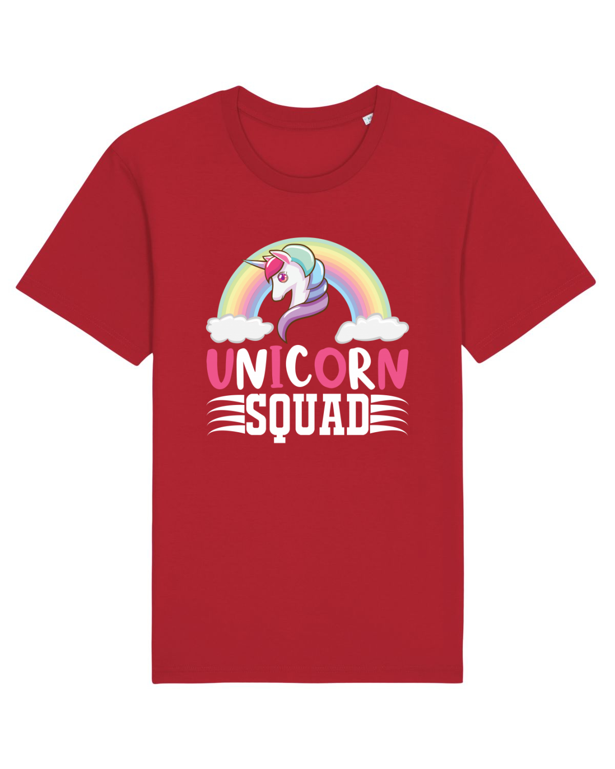 Tricou mânecă scurtă Unisex Rocker Red