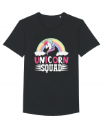 Unicorn Squad Tricou mânecă scurtă guler larg Bărbat Skater