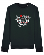 You Make My Heart Smile Bluză mânecă lungă Unisex Rise