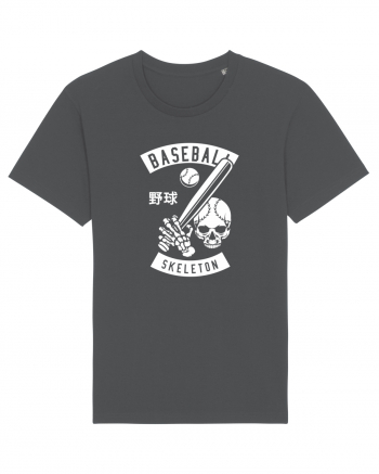 Baseball Skeleton White Anthracite