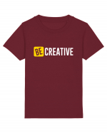 Be Creative Tricou mânecă scurtă  Copii Mini Creator