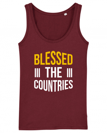 Blessed The Countries Burgundy