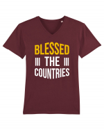 Blessed The Countries Tricou mânecă scurtă guler V Bărbat Presenter