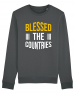 Blessed The Countries Bluză mânecă lungă Unisex Rise