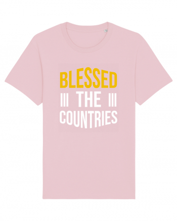 Blessed The Countries Cotton Pink