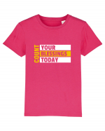 Count Your Blessings Today Tricou mânecă scurtă  Copii Mini Creator