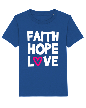 Faith Hope Love Majorelle Blue