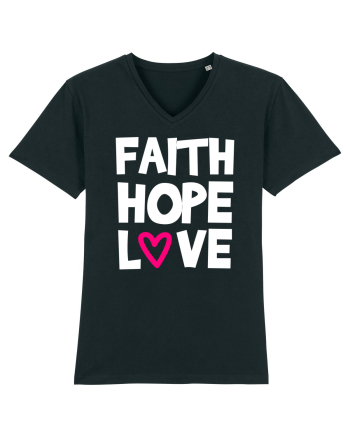 Faith Hope Love Black