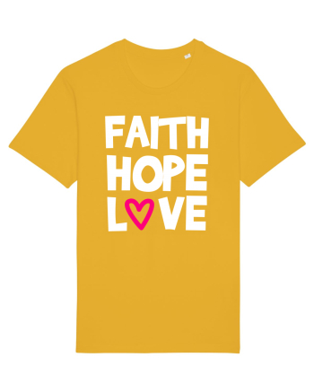 Faith Hope Love Spectra Yellow