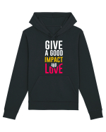 Give A Good Impact And Love Hanorac Unisex Drummer
