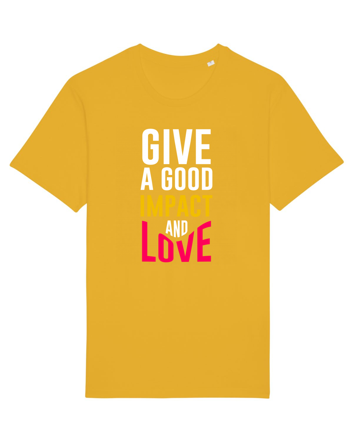 Tricou mânecă scurtă Unisex Rocker Spectra Yellow