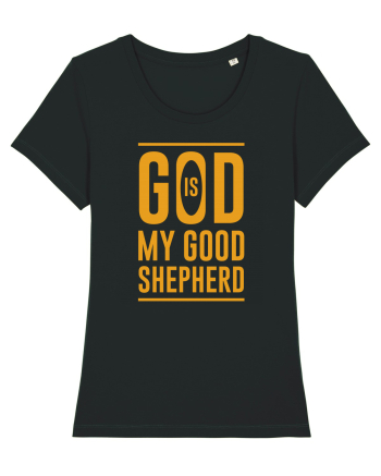 God Is My Good Shepherd Black