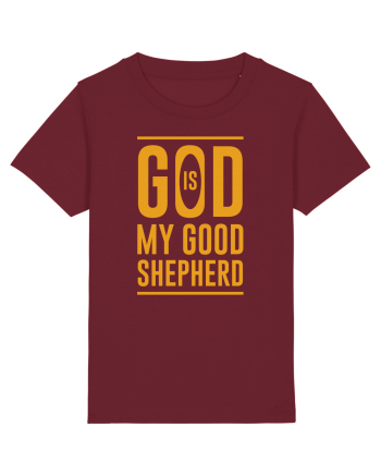 God Is My Good Shepherd Burgundy