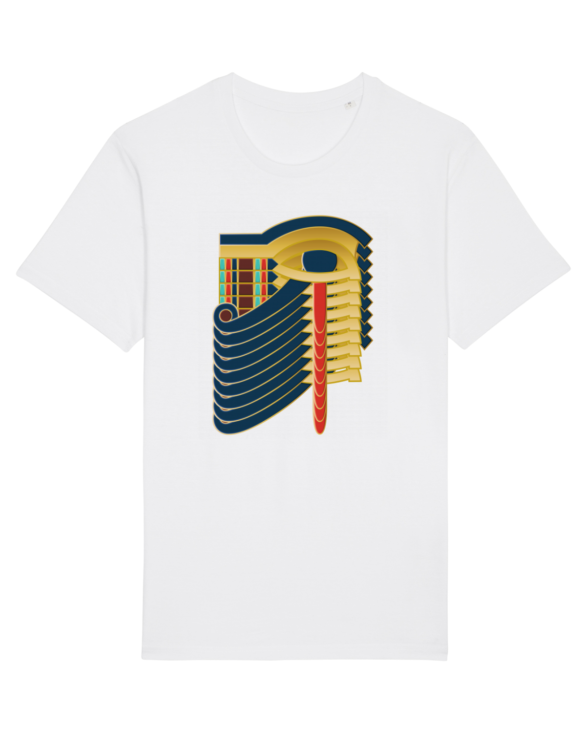 Tricou mânecă scurtă Unisex Rocker White