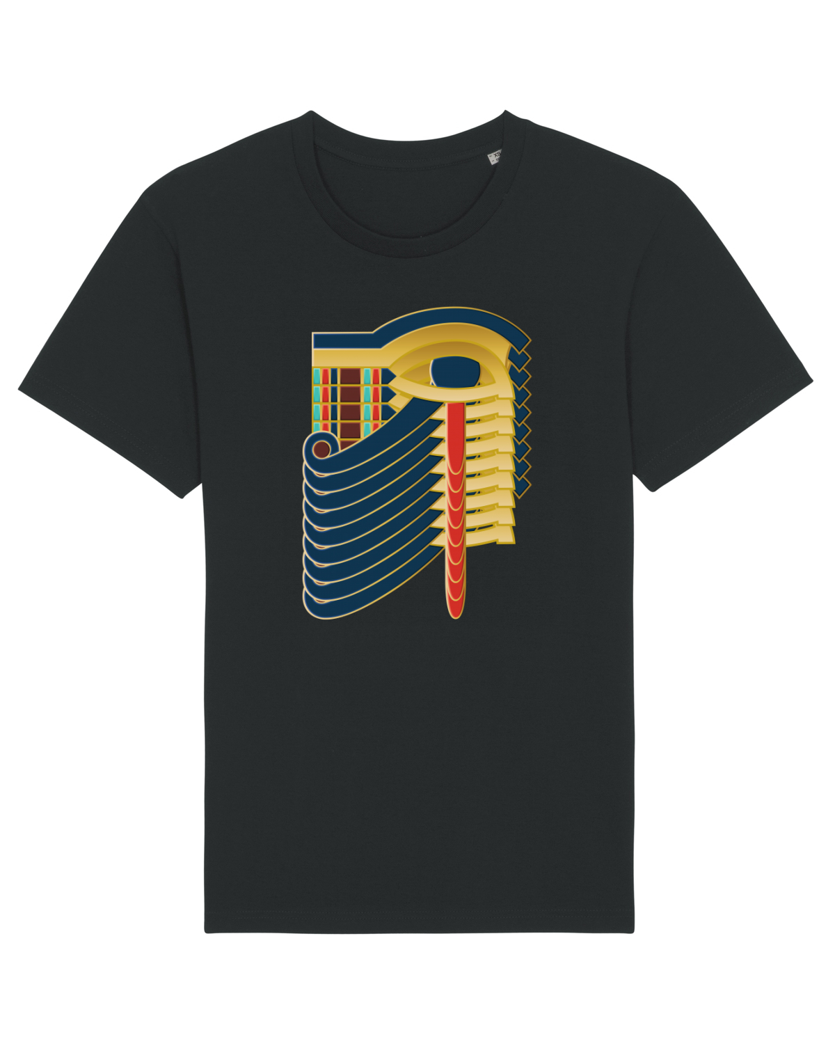 Tricou mânecă scurtă Unisex Rocker Black