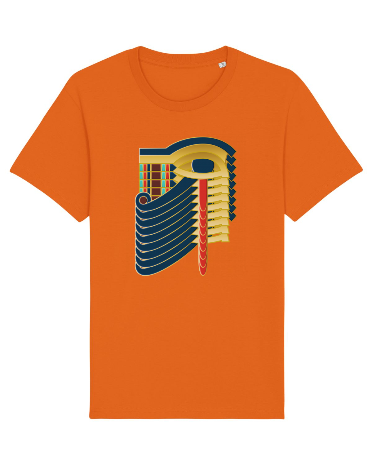 Tricou mânecă scurtă Unisex Rocker Bright Orange
