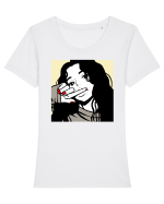 Shut Up Tricou mânecă scurtă guler larg fitted Damă Expresser