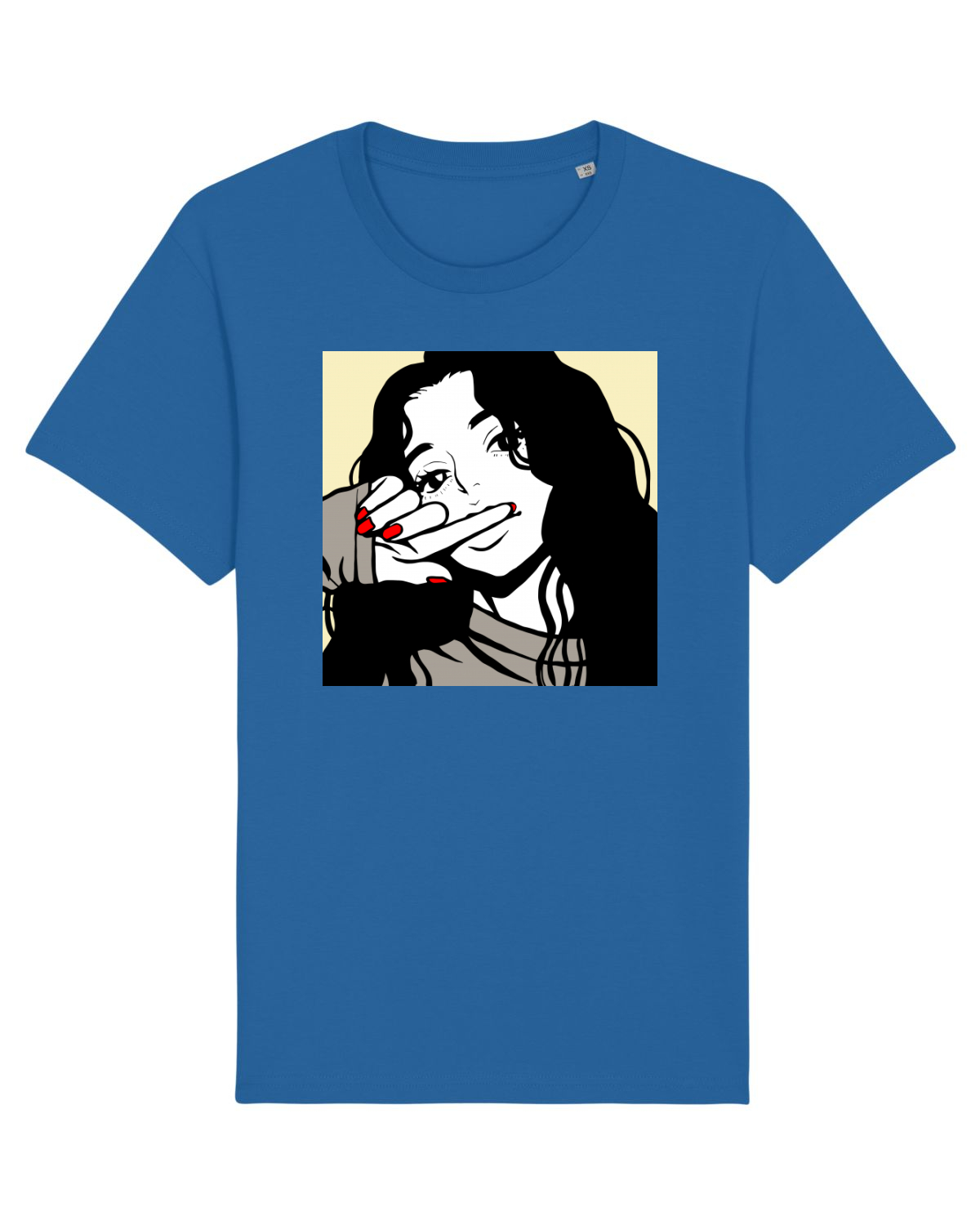 Tricou mânecă scurtă Unisex Rocker Royal Blue