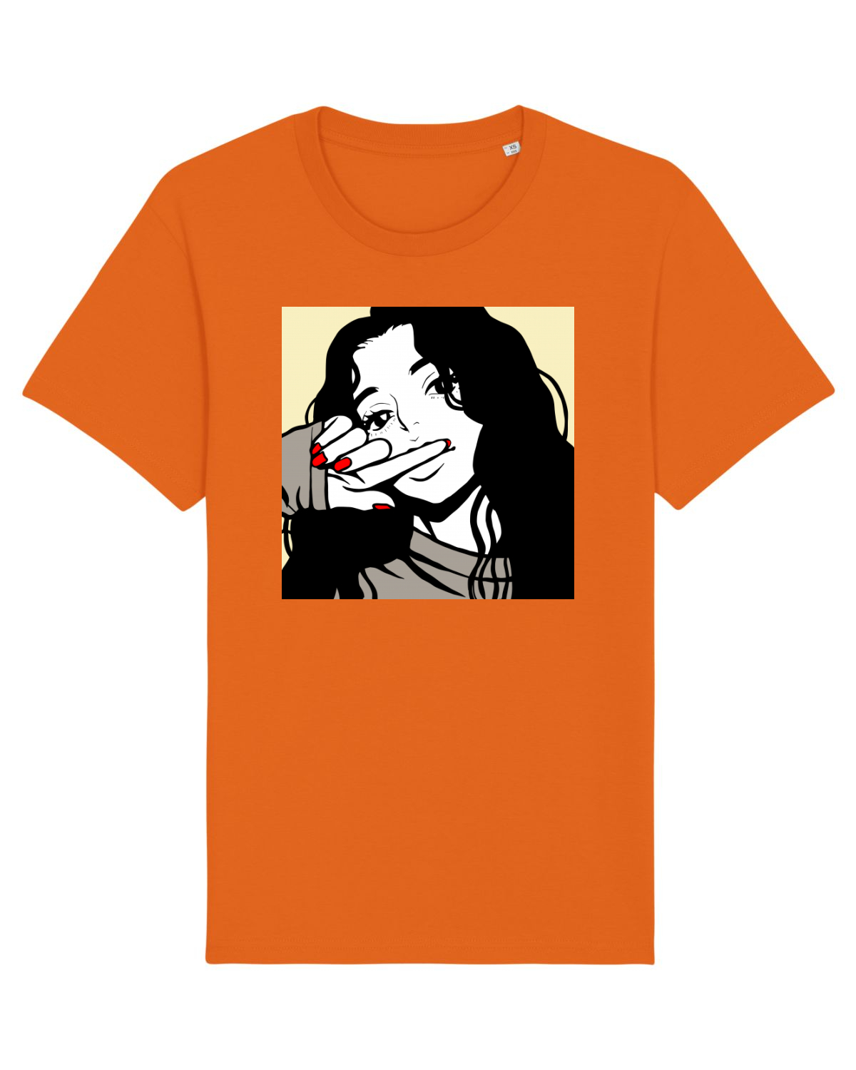 Tricou mânecă scurtă Unisex Rocker Bright Orange