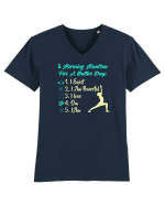 MANTRAS Tricou mânecă scurtă guler V Bărbat Presenter