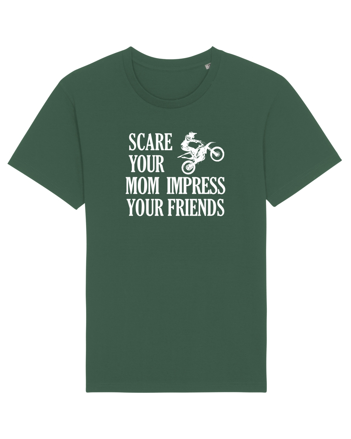 Tricou mânecă scurtă Unisex Rocker Bottle Green