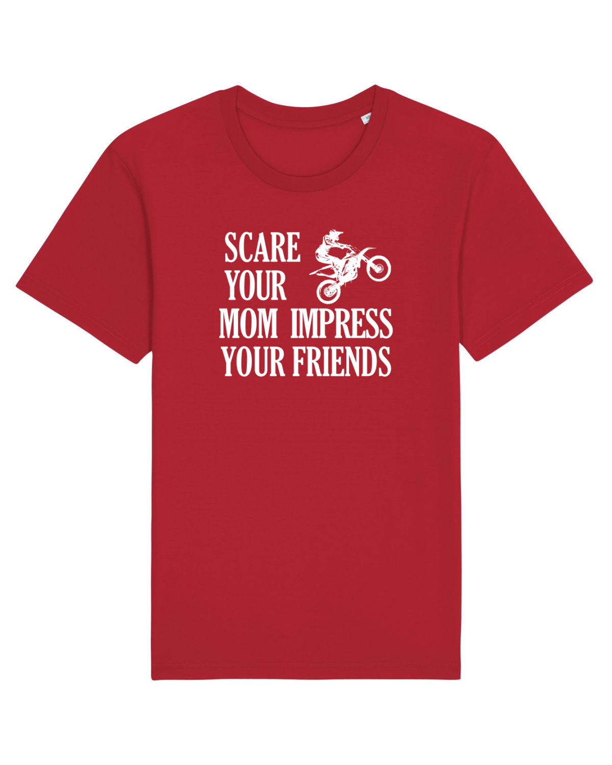 Tricou mânecă scurtă Unisex Rocker Red