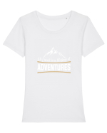 ADVENTURE Tricou mânecă scurtă guler larg fitted Damă Expresser