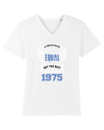 1975 Tricou mânecă scurtă guler V Bărbat Presenter