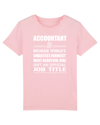 ACCOUNTANT Cotton Pink