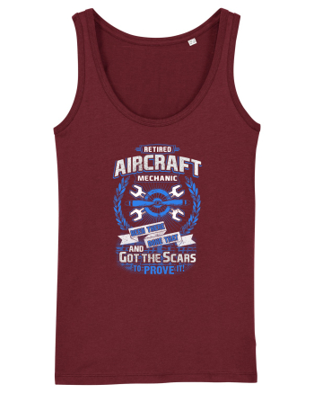 AIRCRAFT MECHANIC Burgundy