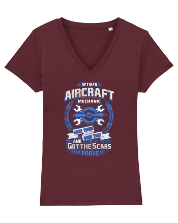AIRCRAFT MECHANIC Burgundy