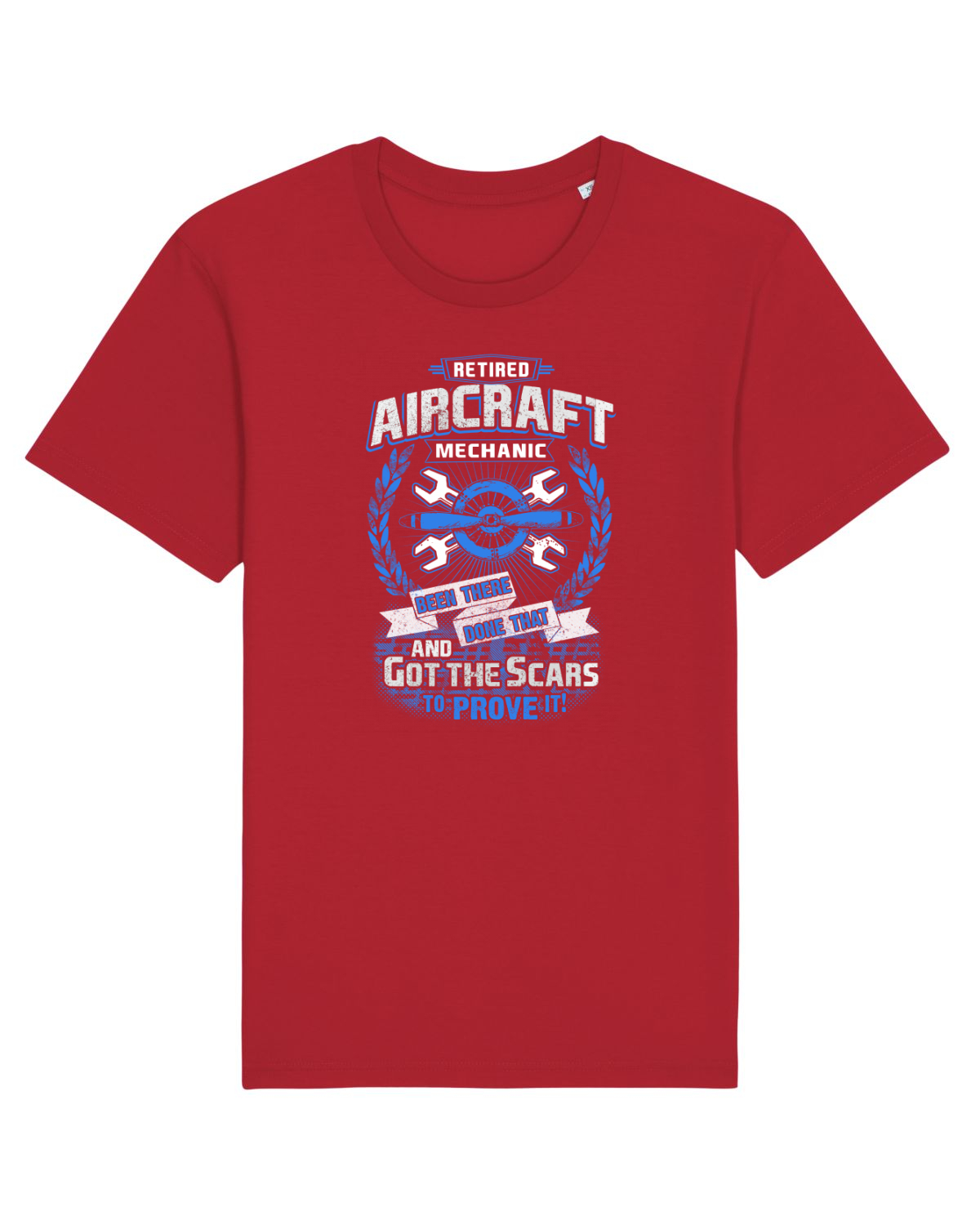 Tricou mânecă scurtă Unisex Rocker Red