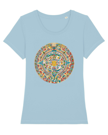 Mandala Style Sky Blue
