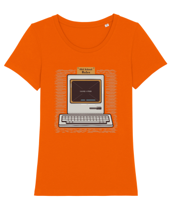 Old School Rules Bright Orange