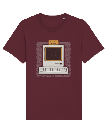 Old School Rules Burgundy
