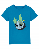 Cat skull on fire Tricou mânecă scurtă  Copii Mini Creator