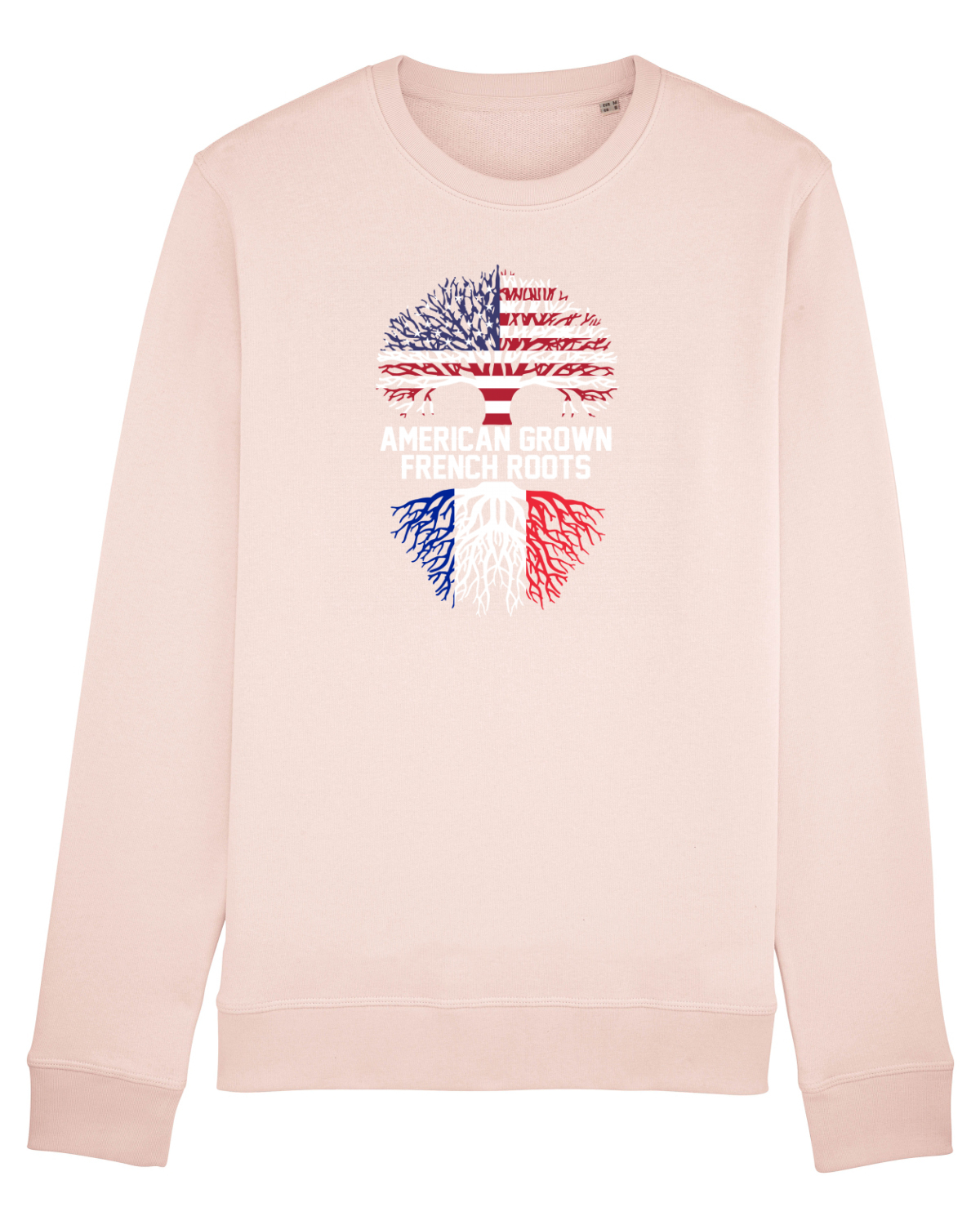 Bluză mânecă lungă Unisex Rise Candy Pink