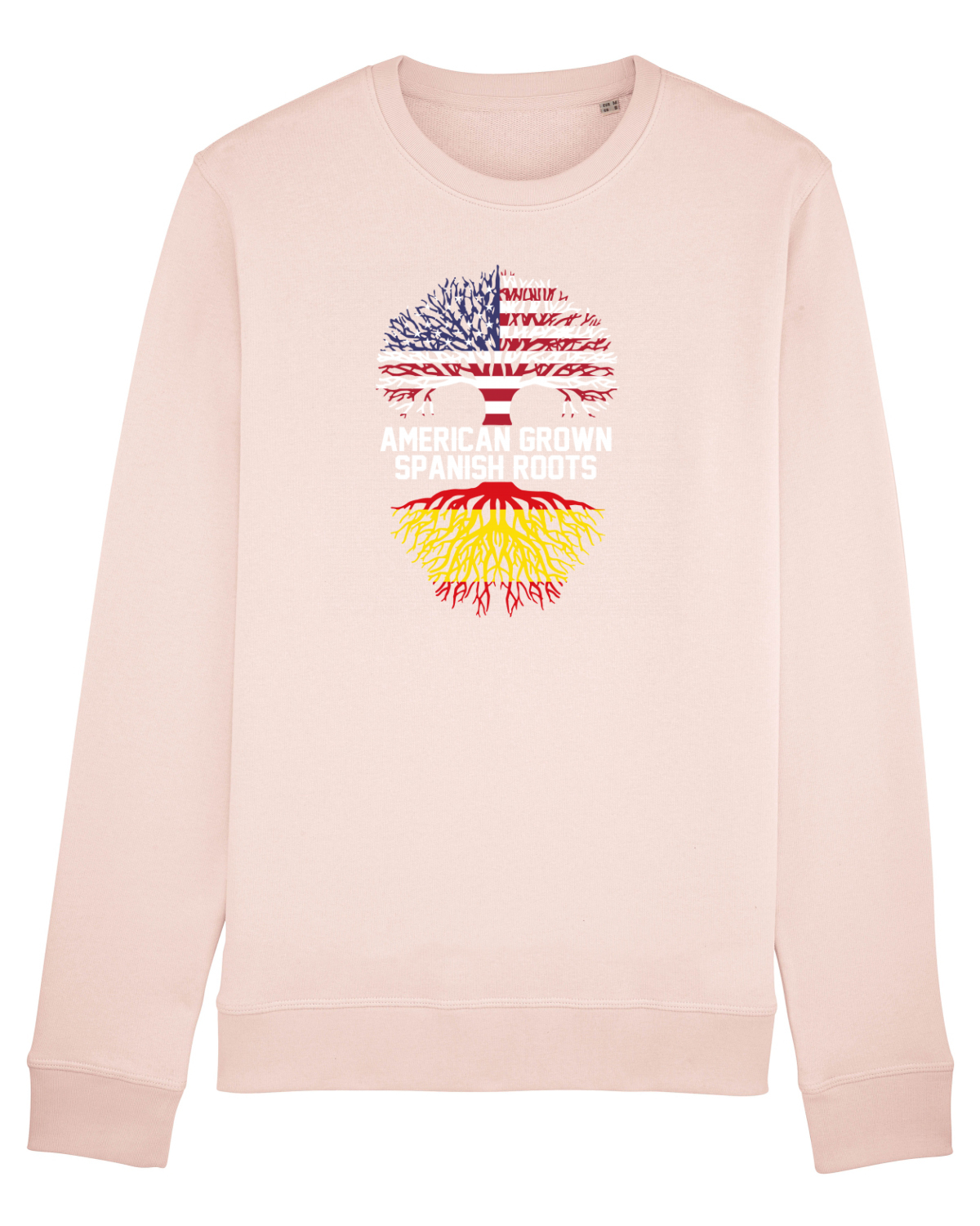 Bluză mânecă lungă Unisex Rise Candy Pink
