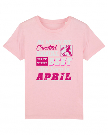 BORN IN APRIL Cotton Pink