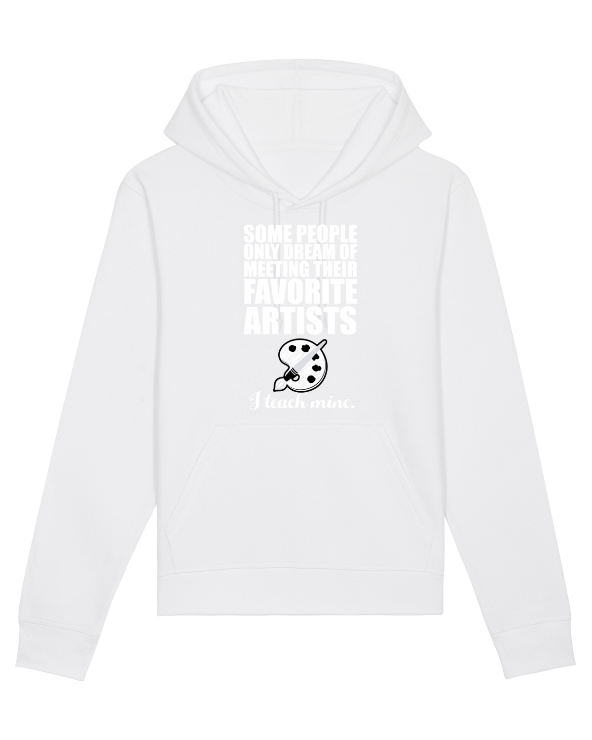 Hanorac Unisex Drummer White