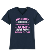 AUNT Tricou mânecă scurtă guler V Bărbat Presenter
