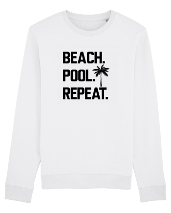 BEACH AND POOL White