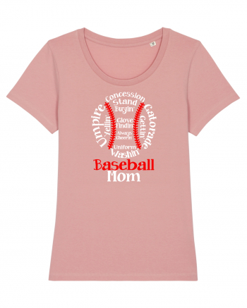 BASEBALL MOM Canyon Pink