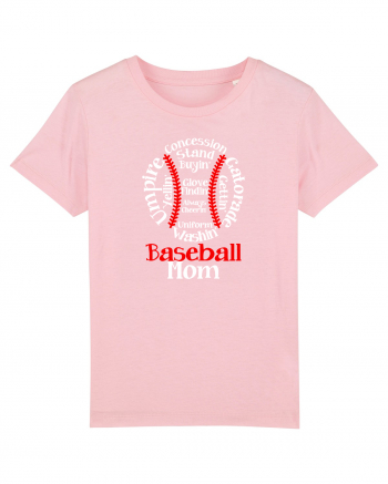 BASEBALL MOM Cotton Pink