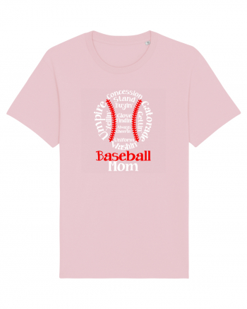 BASEBALL MOM Cotton Pink