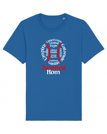 BASEBALL MOM Royal Blue