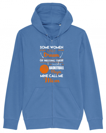 BASKETBALL MOM Bright Blue