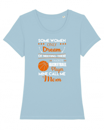 BASKETBALL MOM Sky Blue