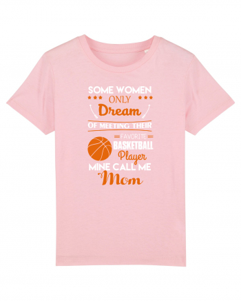 BASKETBALL MOM Cotton Pink