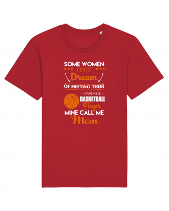 BASKETBALL MOM Red